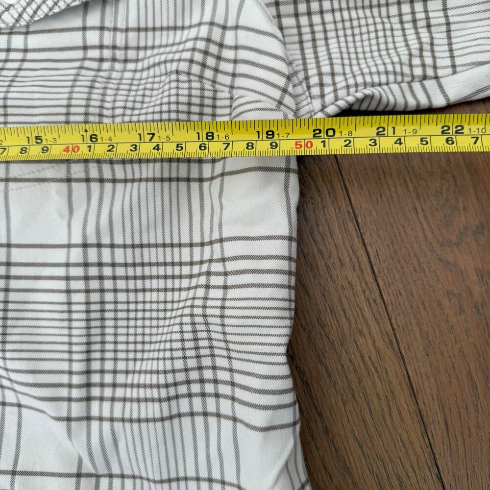 Columbia Women's Silver Ridge Long Sleeve Plaid Flannel Truffle Large - Picture 7 of 8